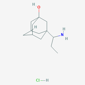 3-(1-Aminopropyl)-1-adamantanol hydrochloride