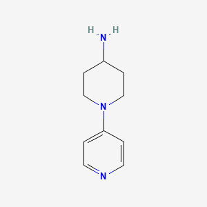 molecular formula C10H15N3 B2490338 1-(吡啶-4-基)哌啶-4-胺 CAS No. 187084-44-2