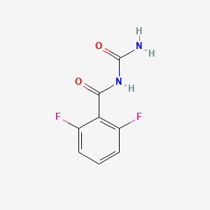 molecular formula C8H6F2N2O2 B2490388 (2,6-Difluorobenzoyl)urea CAS No. 1342075-20-0