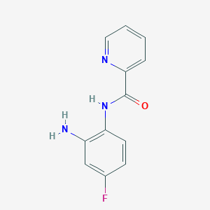 N-(2-amino-4-fluorophenyl)pyridine-2-carboxamide