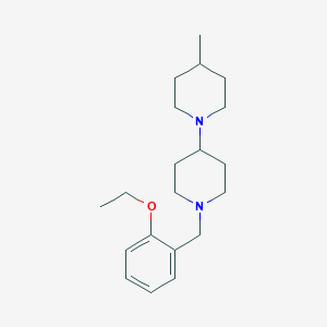 molecular formula C20H32N2O B249049 1'-(2-Ethoxybenzyl)-4-methyl-1,4'-bipiperidine 