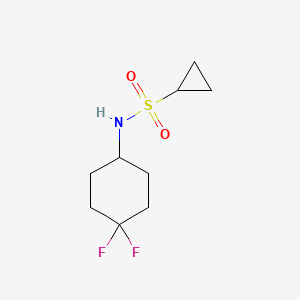 N-(4,4-difluorocyclohexyl)cyclopropanesulfonamide
