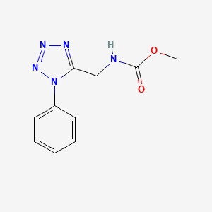 methyl ((1-phenyl-1H-tetrazol-5-yl)methyl)carbamate