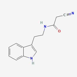 2-cyano-N-[2-(1H-indol-3-yl)ethyl]acetamide