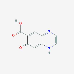 B024907 7-Oxo-1,7-dihydroquinoxaline-6-carboxylic acid CAS No. 103029-77-2