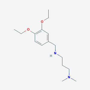 N'-(3,4-diethoxybenzyl)-N,N-dimethylpropane-1,3-diamine