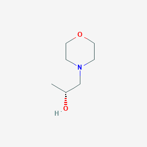molecular formula C7H15NO2 B2490890 (2R)-1-(吗啉-4-基)丙醇 CAS No. 65617-06-3