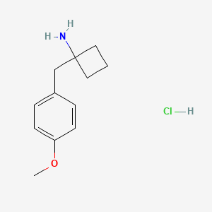 1-(4-Methoxybenzyl)cyclobutanamine hydrochloride