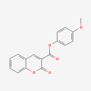 4-Methoxyphenyl 2-oxo-2H-chromene-3-carboxylate