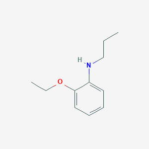 molecular formula C11H17NO B2491174 N-(2-Ethoxyphenyl)-N-propylamine CAS No. 899710-11-3