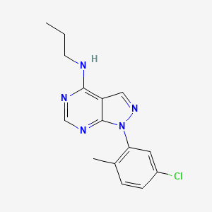 1-(5-chloro-2-methylphenyl)-N-propyl-1H-pyrazolo[3,4-d]pyrimidin-4-amine
