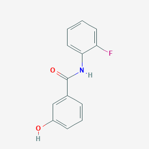 N-(2-fluorophenyl)-3-hydroxybenzamide