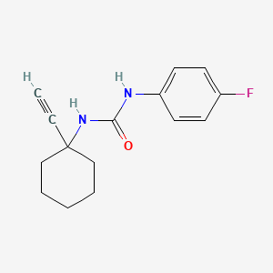 N-(1-ethynylcyclohexyl)-N'-(4-fluorophenyl)urea