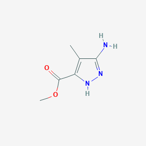 methyl 3-amino-4-methyl-1H-pyrazole-5-carboxylate