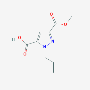 3-(Methoxycarbonyl)-1-propyl-1H-pyrazole-5-carboxylic acid