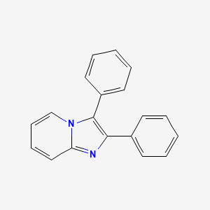 molecular formula C19H14N2 B2491438 2,3-Diphenylimidazo[1,2-a]pyridine CAS No. 85102-26-7