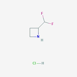 2-(Difluoromethyl)azetidine hydrochloride