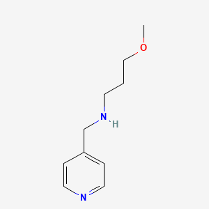 molecular formula C10H16N2O B2491467 (3-Methoxy-propyl)-pyridin-4-ylmethyl-amine CAS No. 626214-45-7