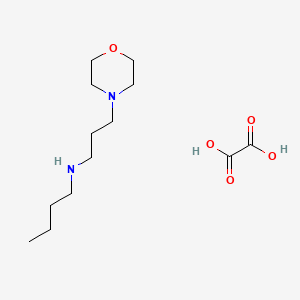 molecular formula C13H26N2O5 B2491675 N-(3-Morpholinopropyl)butan-1-amine oxalic acid CAS No. 1185683-82-2