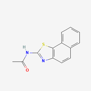 molecular formula C13H10N2OS B2491853 N-Naphtho[2,1-d]thiazol-2-yl-acetamide CAS No. 54380-14-2