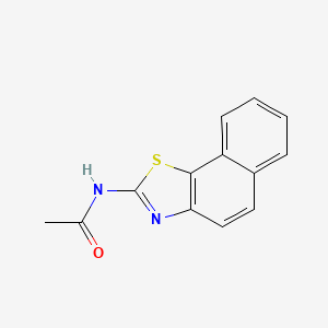 molecular formula C13H10N2OS B2491853 N-(萘并[2,1-d]噻唑-2-基)乙酰胺 CAS No. 54380-14-2