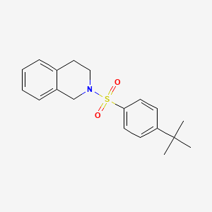 2-(4-Tert-butylbenzenesulfonyl)-1,2,3,4-tetrahydroisoquinoline