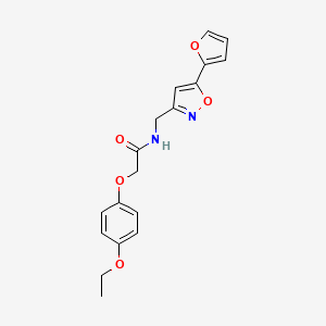 2-(4-ethoxyphenoxy)-N-((5-(furan-2-yl)isoxazol-3-yl)methyl)acetamide
