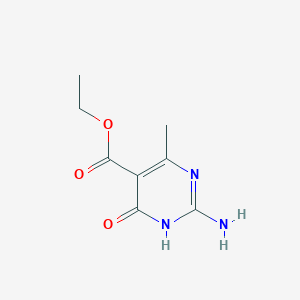 Ethyl 2-amino-4-methyl-6-oxo-1H-pyrimidine-5-carboxylate