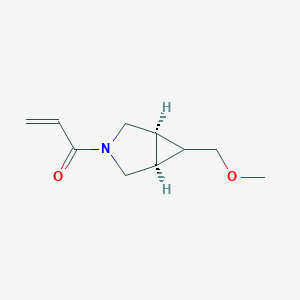 1-[(1R,5S)-6-(Methoxymethyl)-3-azabicyclo[3.1.0]hexan-3-yl]prop-2-en-1-one