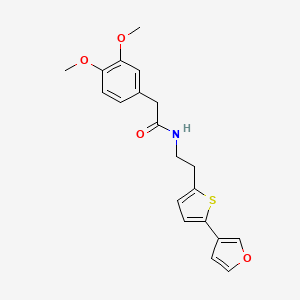 molecular formula C20H21NO4S B2492093 2-氨基-N-(3-氯-4-甲基苯基)-3-(4-乙氧基苯甲酰)吲哚啉-1-甲酰胺 CAS No. 2034255-27-9