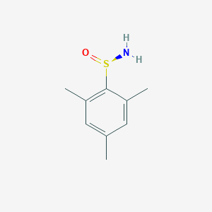 molecular formula C9H13NOS B2492102 (R)-2,4,6-trimethylbenzenesulfinamide CAS No. 446021-73-4