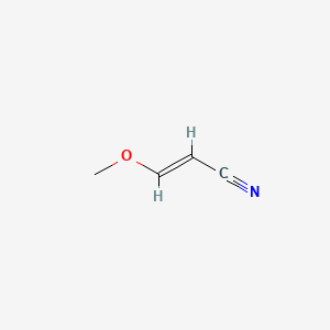 molecular formula C4H5NO B2492134 3-Methoxyacrylonitrile CAS No. 60838-50-8