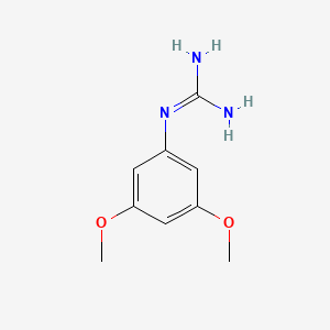 molecular formula C9H13N3O2 B2492186 N-(3,5-dimethoxyphenyl)guanidine CAS No. 207284-12-6