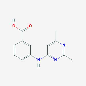 3-(2,6-Dimethyl-pyrimidin-4-ylamino)-benzoic acid