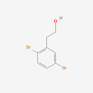 molecular formula C8H8Br2O B2492231 2-(2,5-二溴苯基)乙醇 CAS No. 1203660-38-1