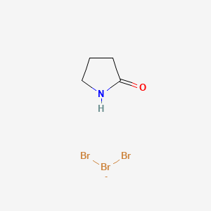 molecular formula C4H8Br3NO B2492289 吡咯烷酮氢三溴化物 CAS No. 22580-55-8