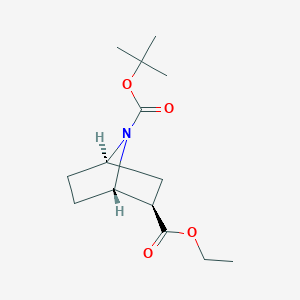 O7-tert-butyl O2-ethyl endo-7-azabicyclo[2.2.1]heptane-2,7-dicarboxylate