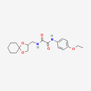 N1-(1,4-dioxaspiro[4.5]decan-2-ylmethyl)-N2-(4-ethoxyphenyl)oxalamide
