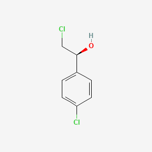 molecular formula C8H8Cl2O B2492463 (1S)-2-chloro-1-(4-chlorophenyl)ethan-1-ol CAS No. 178460-78-1