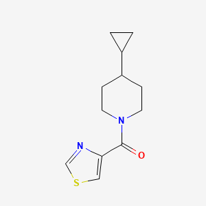 (4-Cyclopropylpiperidin-1-yl)-(1,3-thiazol-4-yl)methanone
