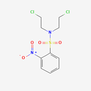 n,n-Bis(2-chloroethyl)-2-nitrobenzenesulfonamide