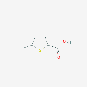 molecular formula C6H10O2S B2492609 5-甲硫基戊-2-羧酸 CAS No. 1206675-27-5