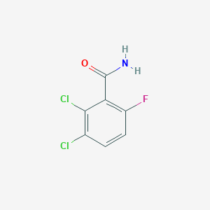molecular formula C7H4Cl2FNO B2492694 2,3-二氯-6-氟苯甲酰胺 CAS No. 886497-63-8