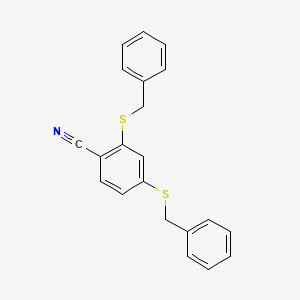 2,4-Bis(benzylthio)benzonitrile