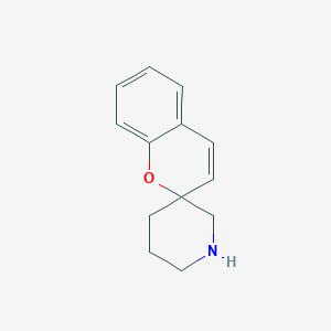 molecular formula C13H15NO B2492843 Spiro[chromene-2,3'-piperidine] CAS No. 77774-55-1
