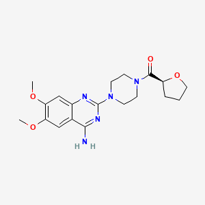 molecular formula C19H25N5O4 B2492851 (S)-Terazosin CAS No. 109351-33-9; 63590-64-7
