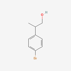 molecular formula C9H11BrO B2492942 2-(4-Bromophenyl)-1-propanol CAS No. 25574-11-2; 81310-74-9