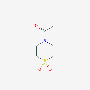 1-(1,1-Dioxidothiomorpholino)ethanone