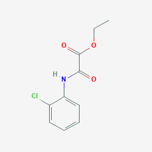 molecular formula C10H10ClNO3 B2493041 Ethyl 2-((2-chlorophenyl)amino)-2-oxoacetate CAS No. 53117-16-1
