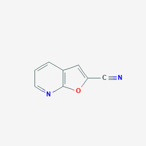 Furo[2,3-b]pyridine-2-carbonitrile